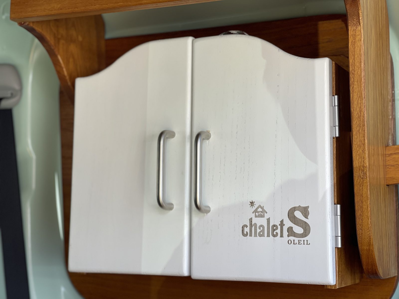 脱着可能な持ち運びできるツールBOXの写真